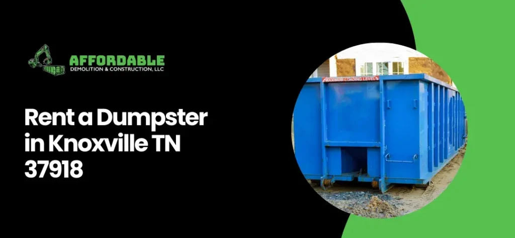 Dumpster Rental Knoxville TN