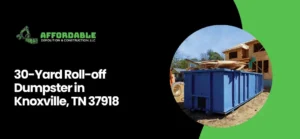dumpster rental Knoxville TN