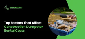 Construction Dumpster Rental Costs