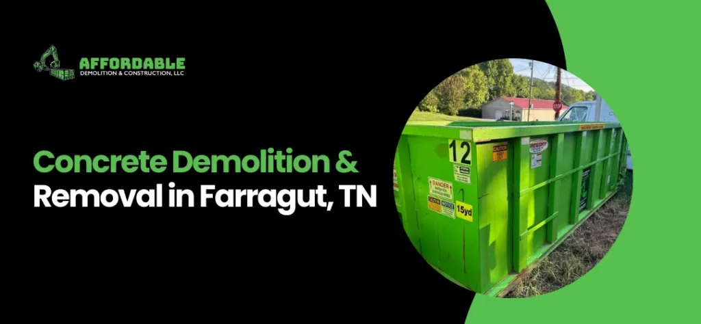 Concrete demo and removal