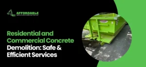 concrete demolition and removal