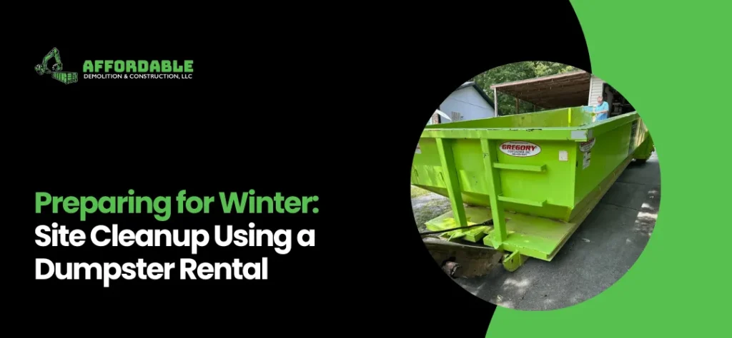 Dumpster Rental in Knoxville, TN