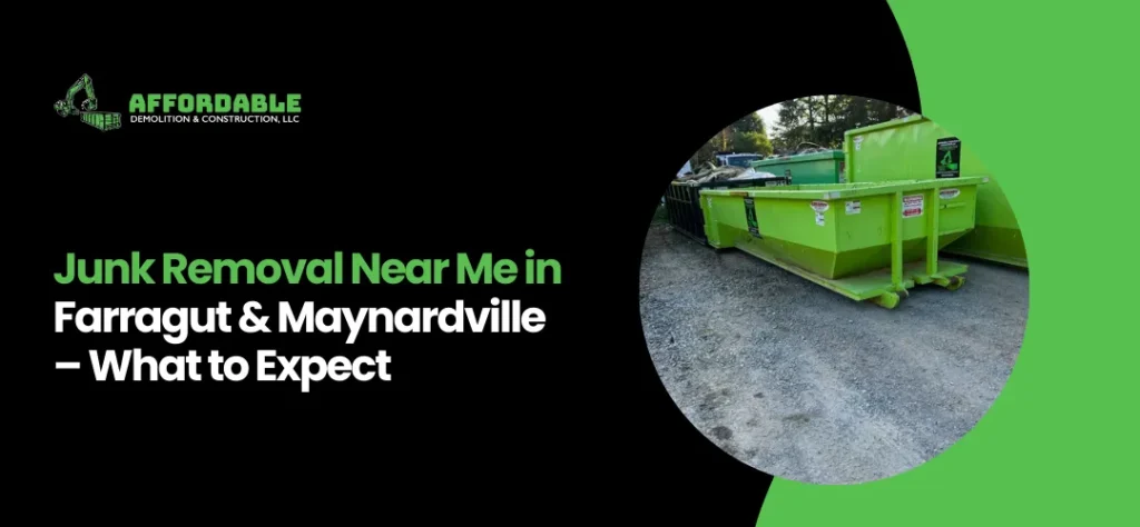Junk Removal Farragut