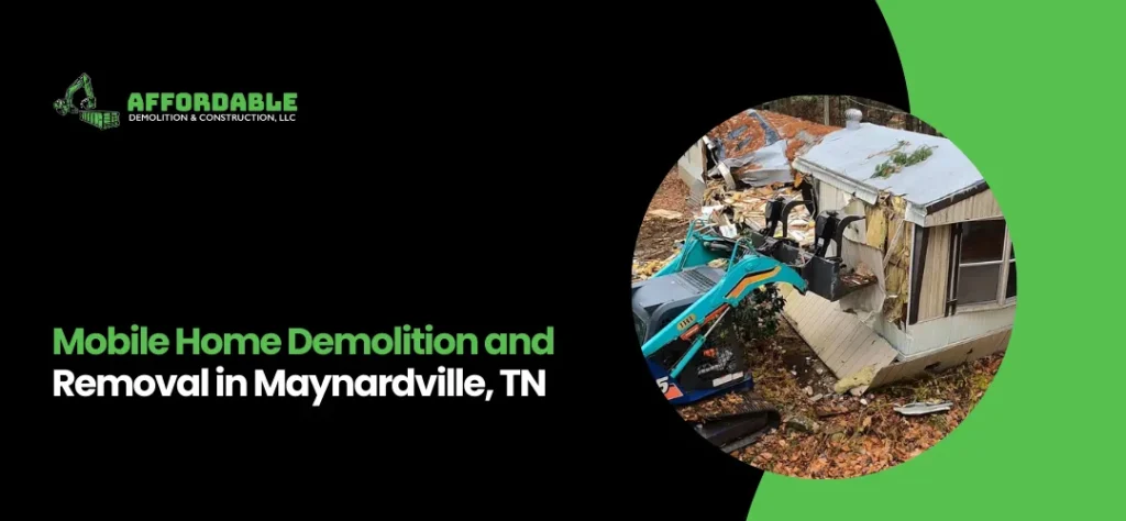 Mobile Home Demolition