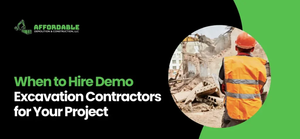 Demo Excavation Contractors