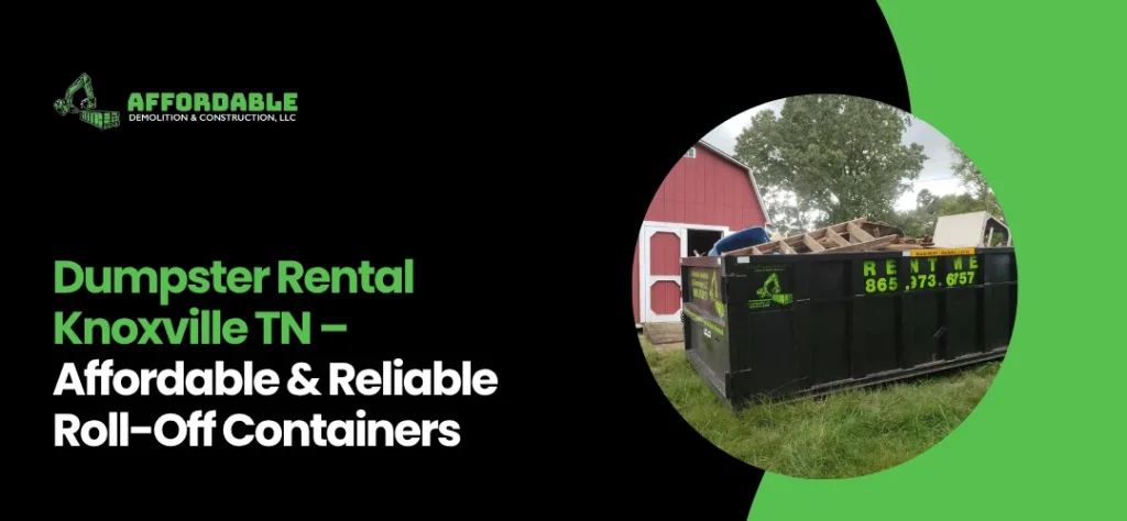 Dumpster Rental Knoxville TN