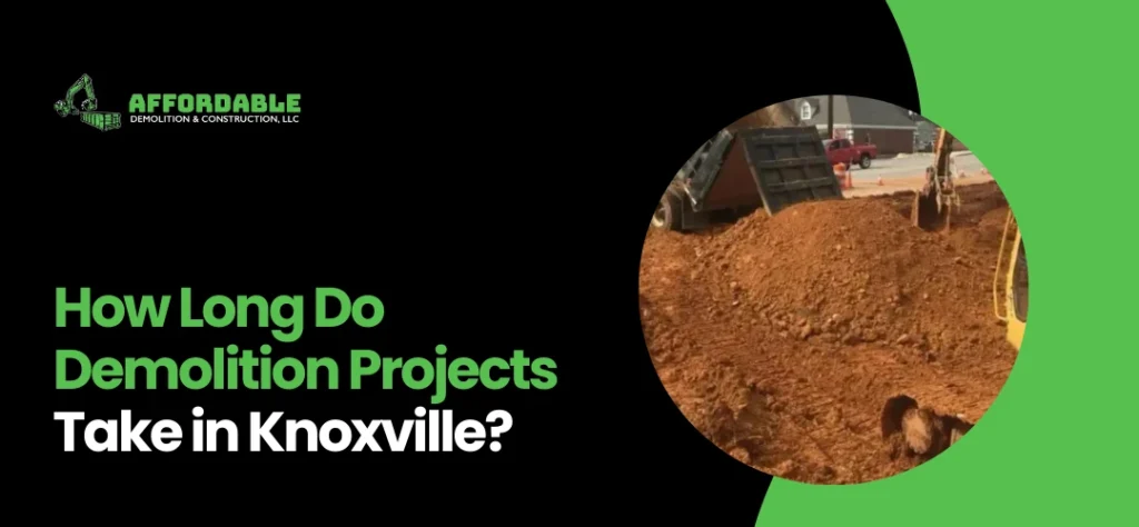 Demolition Services in Knoxville, TN