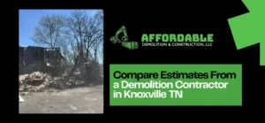 demolition contractor in Knoxville, TN