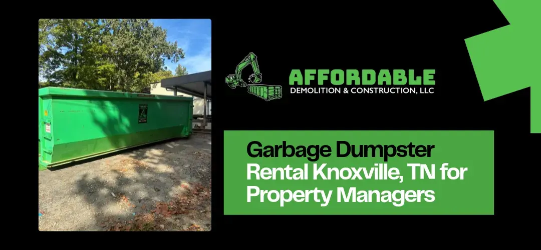 Garbage Dumpster Rental Knoxville, TN
