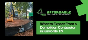 Demolition Contractor in Knoxville TN